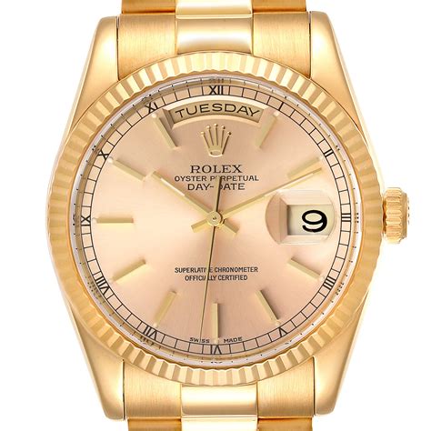 rolex presidential gold